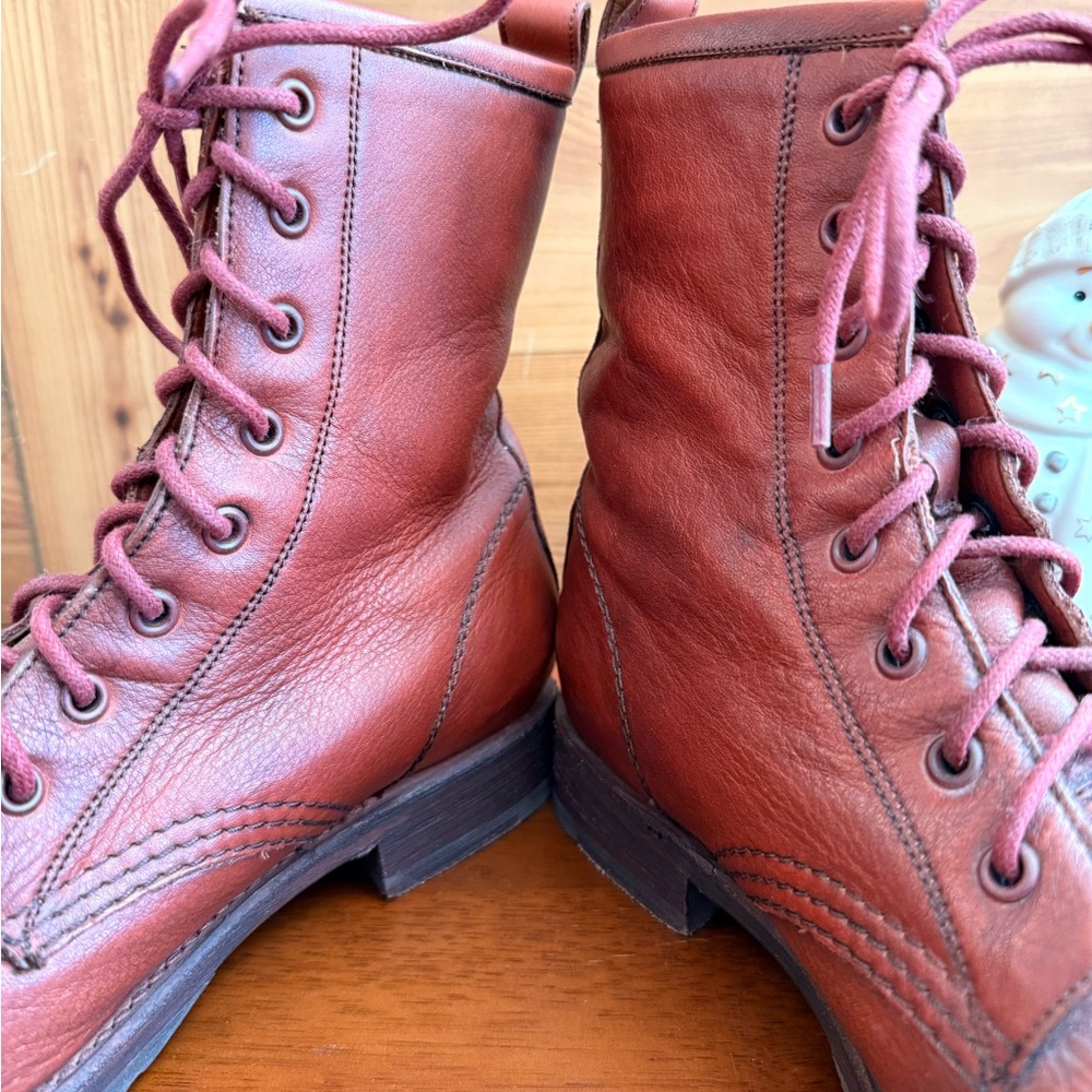 Frye Sabrina Lace-Up Women’s Boots US 10B - Picture 4 of 11